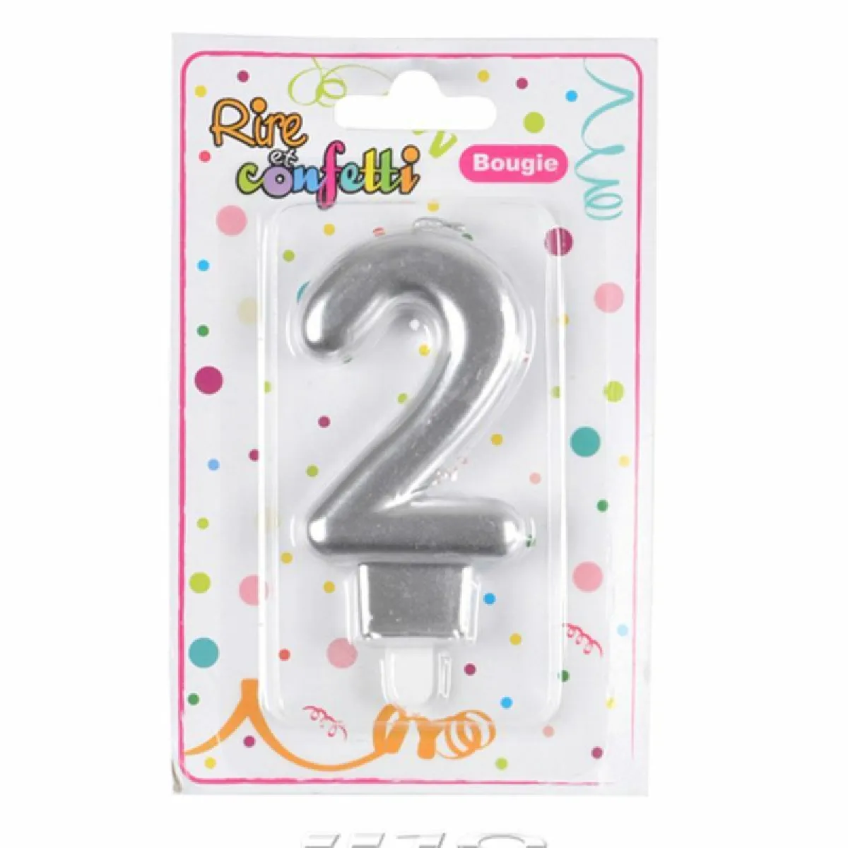 Paris Prix Bougie Anniversaire Chiffre 2
