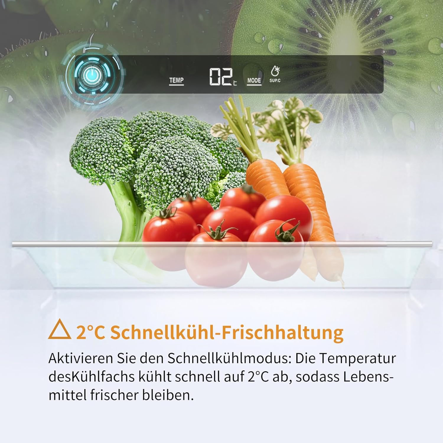 Einbaukühlschrank mit gefrierfach 177 cm hoch ,[​No Frost Plus] , kühl gefrierkombination einbau 178 kühlschrank | 248L (186L/62L) | Energieeffizient |5 hat,5 Schubladen|Leise|Türscharnieren Wechselbar