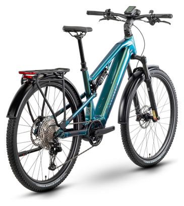VTC Electrique Tout-suspendu Raymon CrossRay Pro Shimano Deore 12V 800Wh 29'' Vert 2025