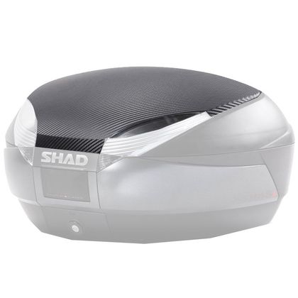Couvercle Top case Shad Carbone pour Top case SH 48 Universel - Noir