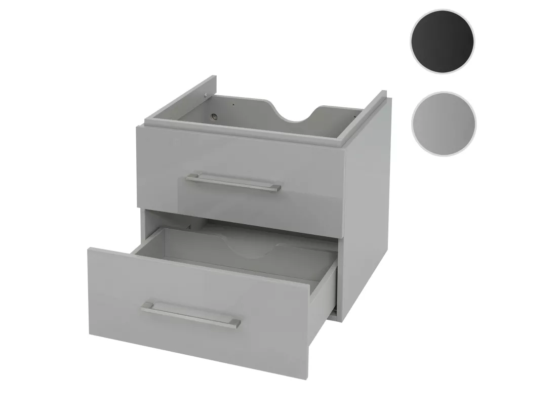 Premium Meuble sous-lavabo MCW-D16, gris