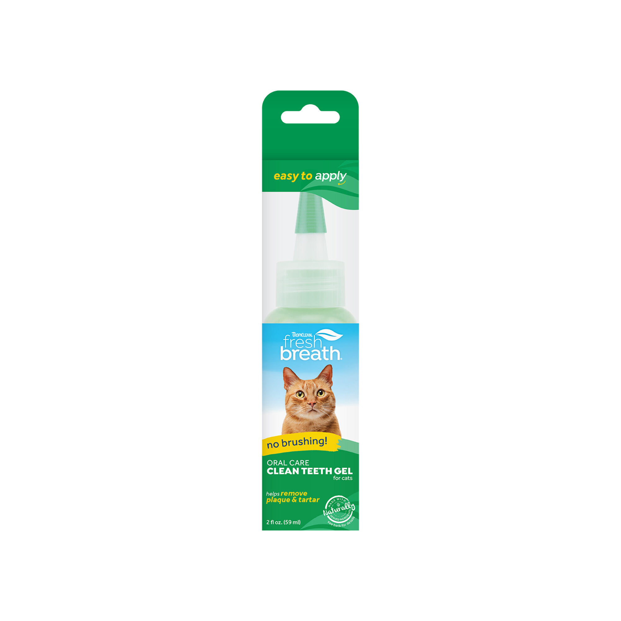 TropiClean - Fresh Breath Clean Teeth OralCareGel - Cat