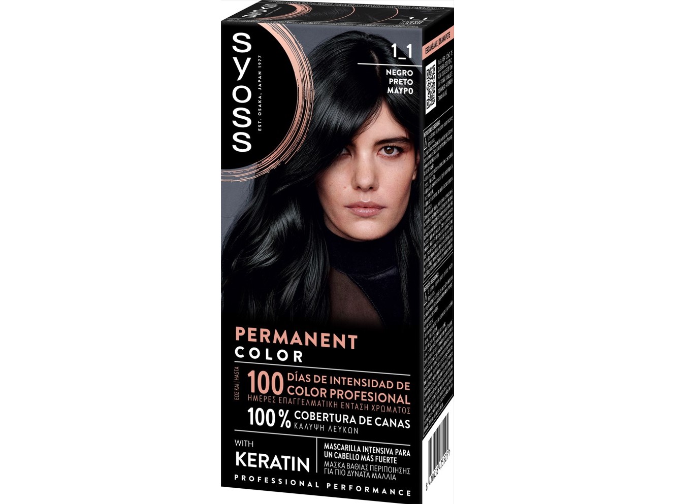 COLORAÇAO SYOSS 1-1 PRETO