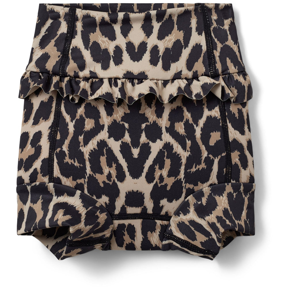Køb Sofie Schnoor Light Brown Leopard Blebadebukser