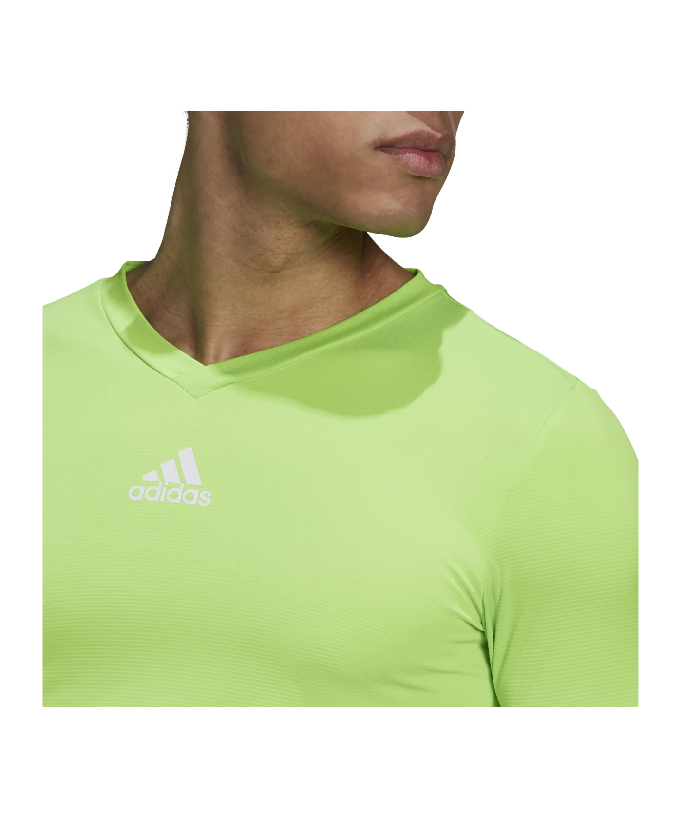 adidas Team Base Top langarm Grün