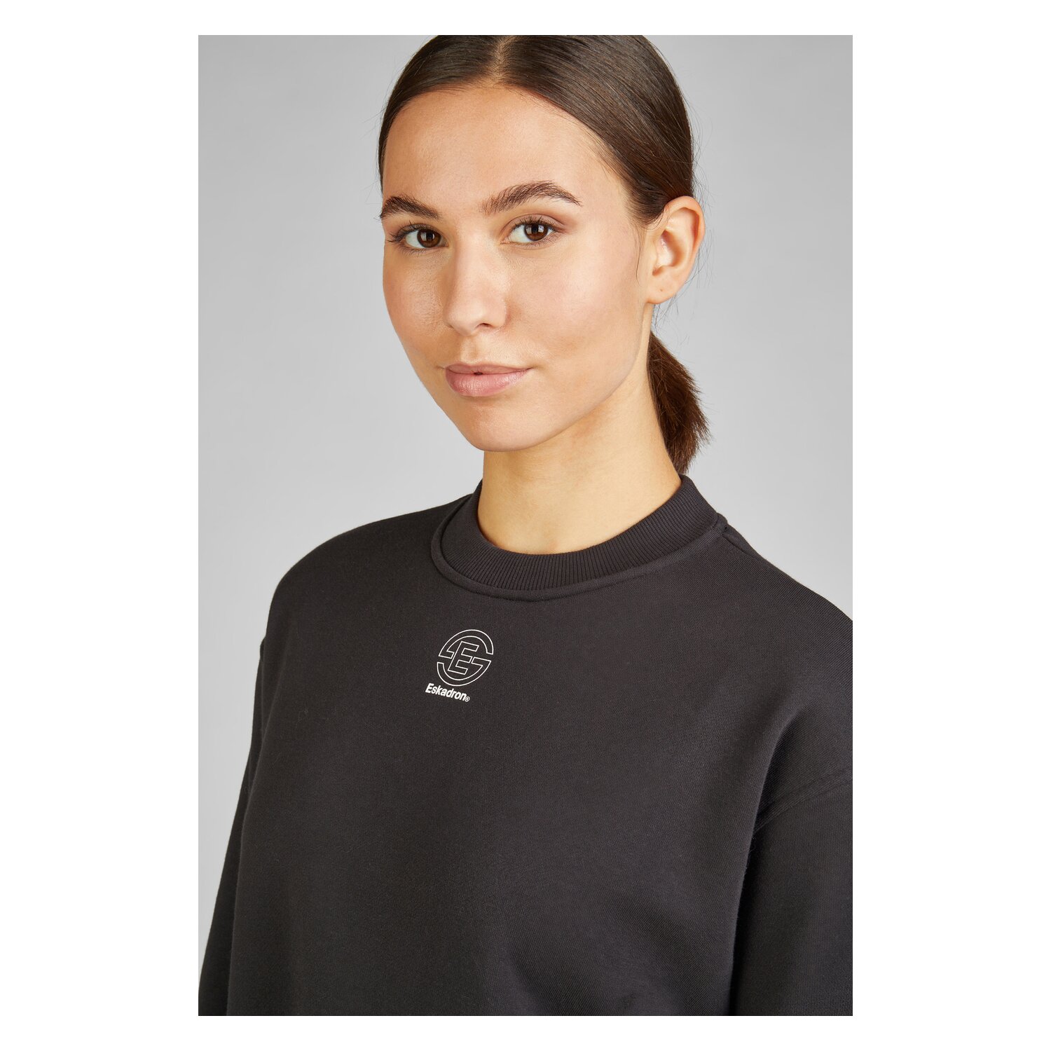 ESKADRON Dynamic Sweatshirt Oversized  - black