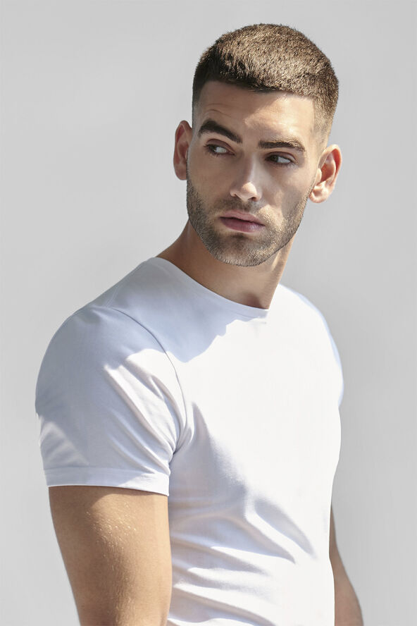 Bread & Boxers Crew-Neck 2-pack White