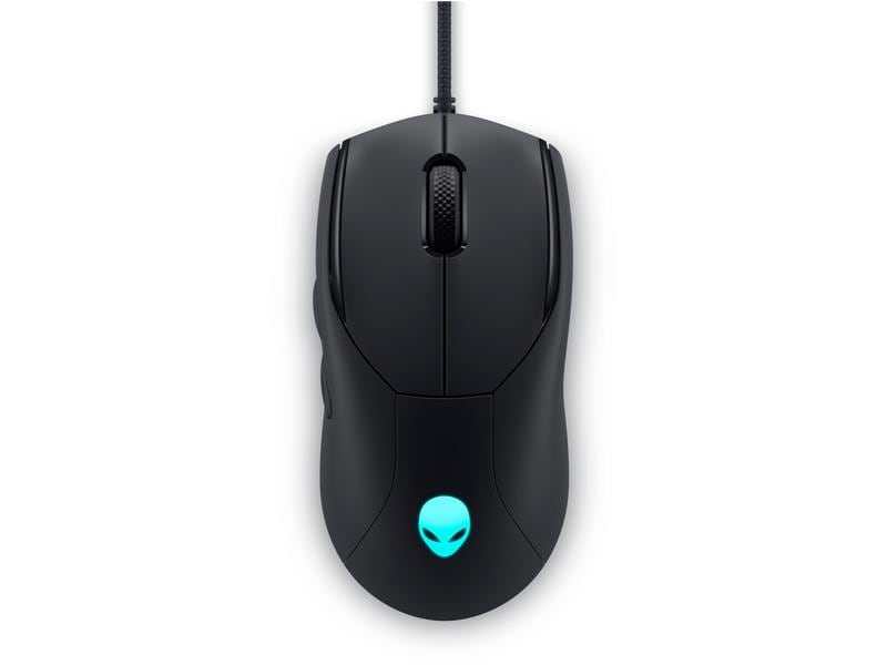 Dell Gaming-Maus Alienware AW320M Deam Schwarz Robuste, schlanke, kabelgebundene Gaming-Maus mit 19'000 nativen dpi