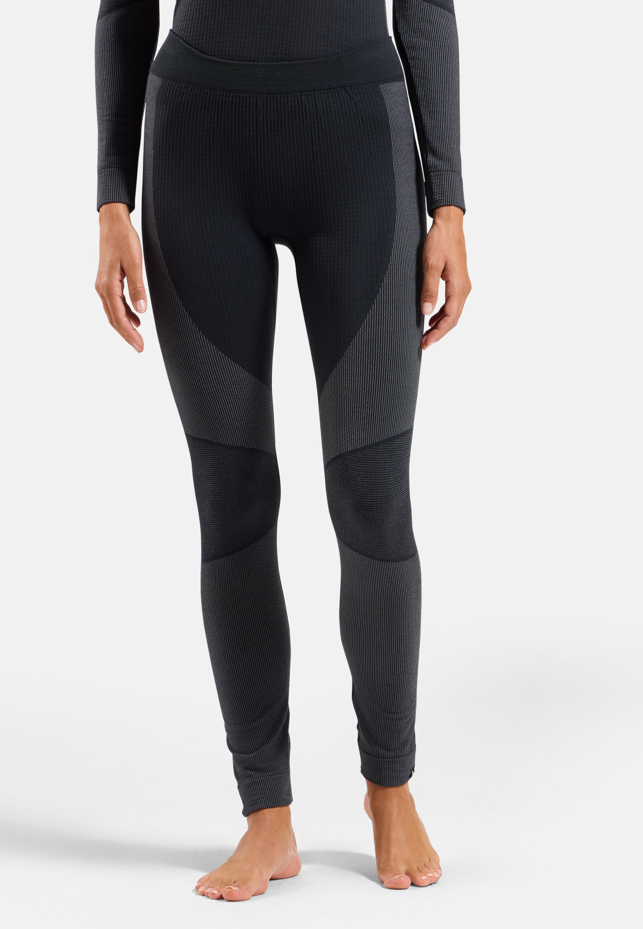 Lange Seamless Performance Wool Funktionstights in black