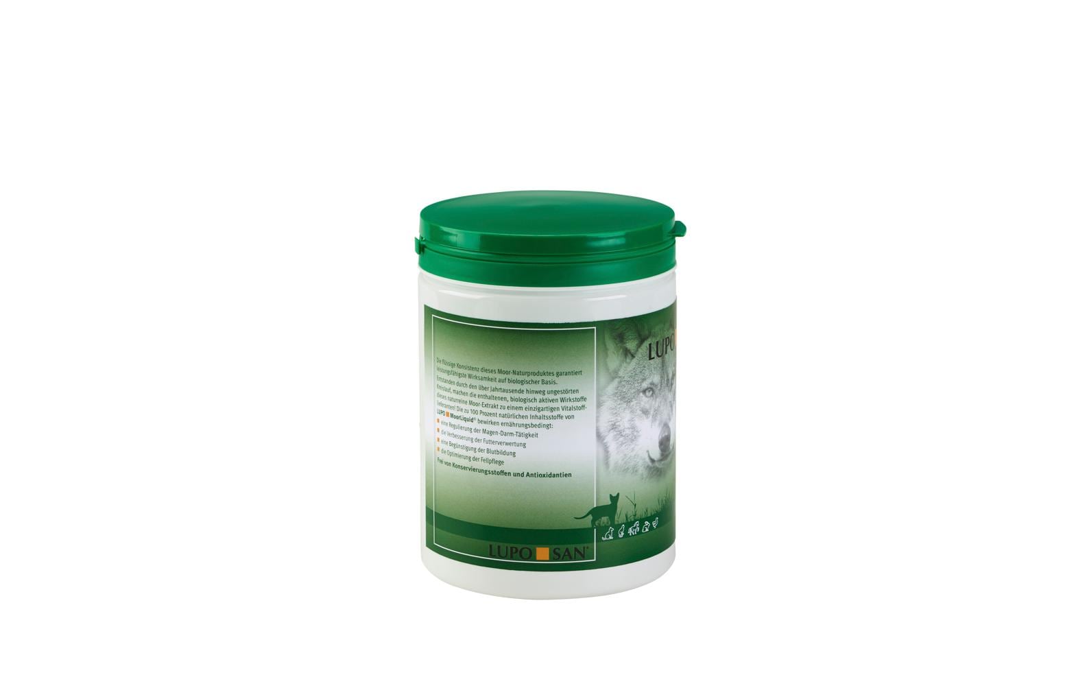 Hunde-Nahrungsergänzung MoorLiquid, 1000 gErgänzungsfuttermittel für Hunde, Katzen, Pferde, Nager und Vögel