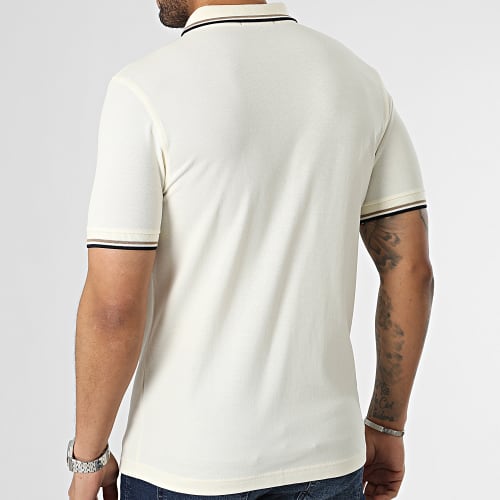 Polo Manches Courtes Twin Tipped M3600 Blanc Cassé