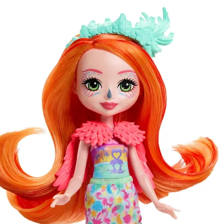 Mattel Enchantimals Sunshine Beach Florinda Flamingo Family