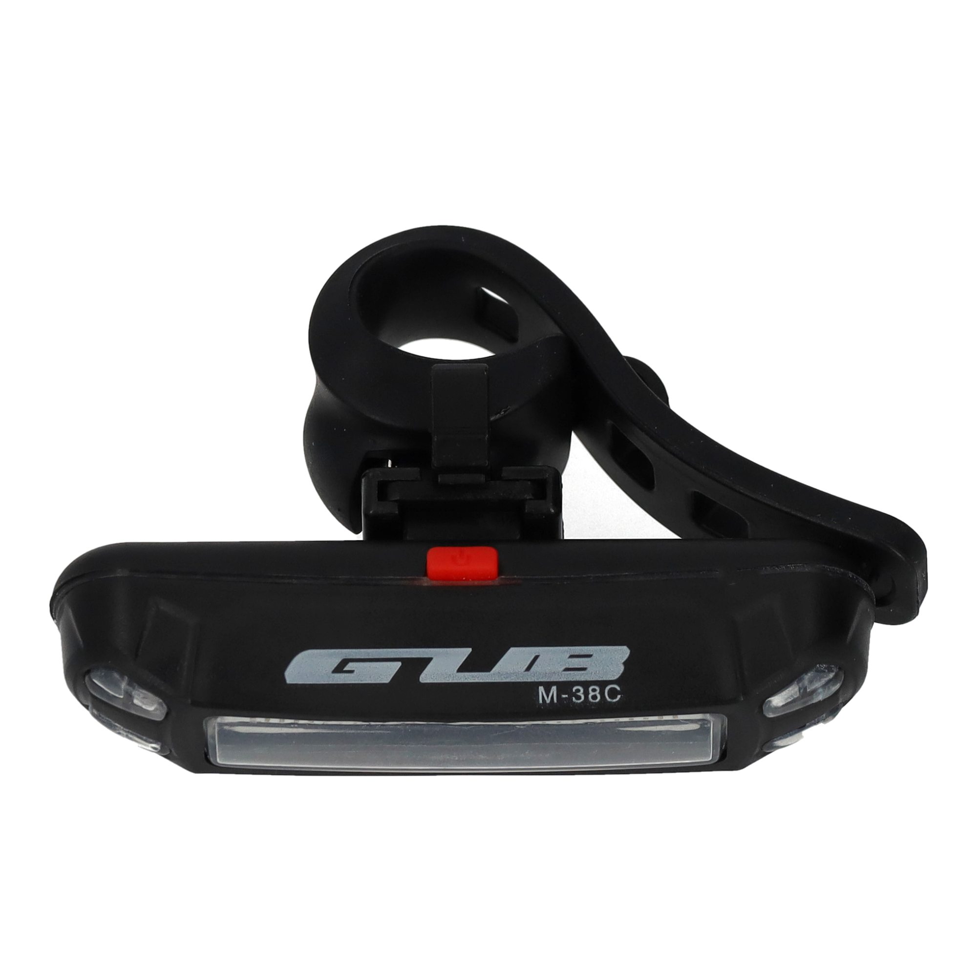 Fahrrad Velo USB Warnlicht LED Rücklicht   Halterung (Wiederaufladbar) - Rot / Blau / Grün