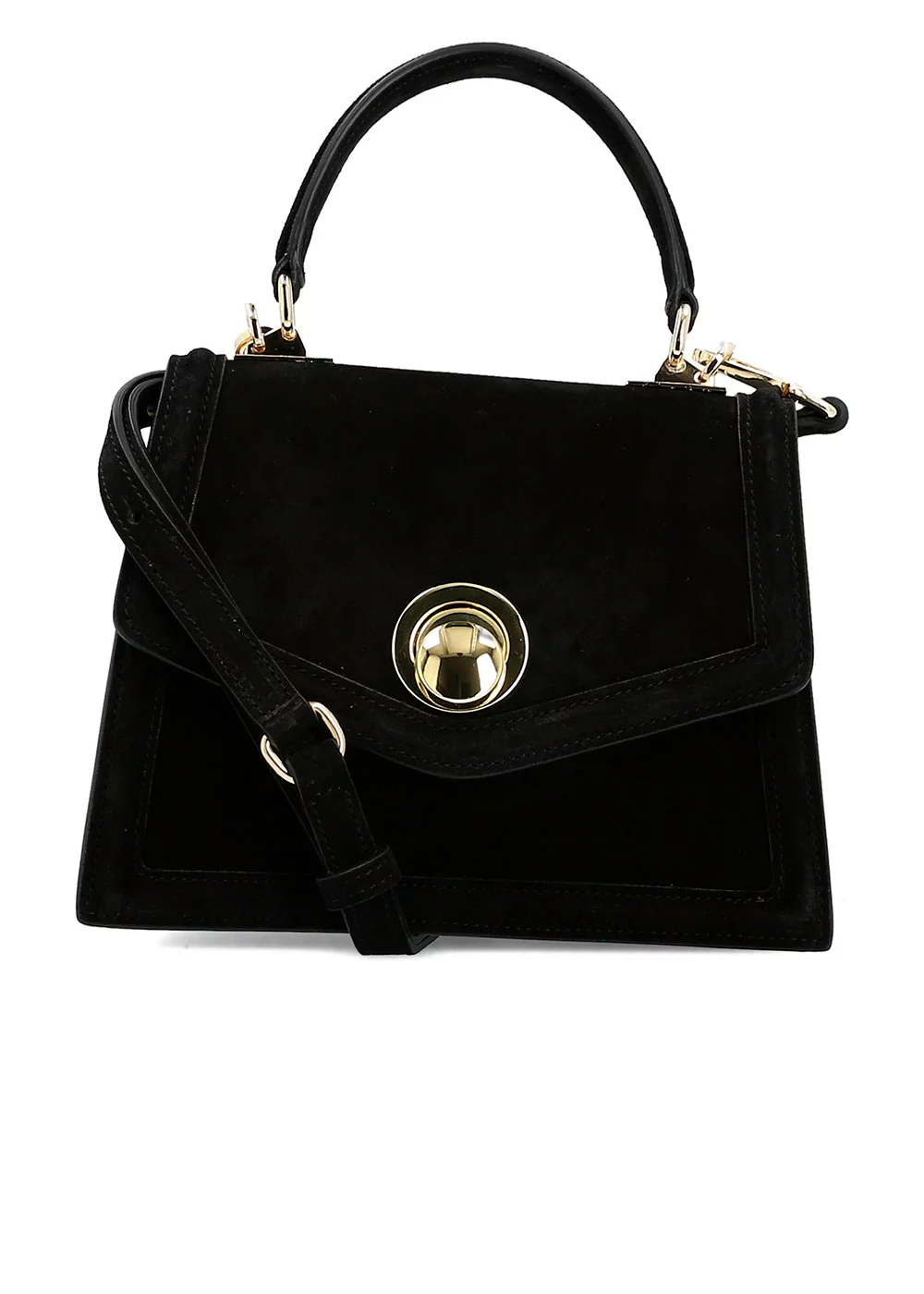 PETIT SAC FERMOIR ANASTASIA NOIR