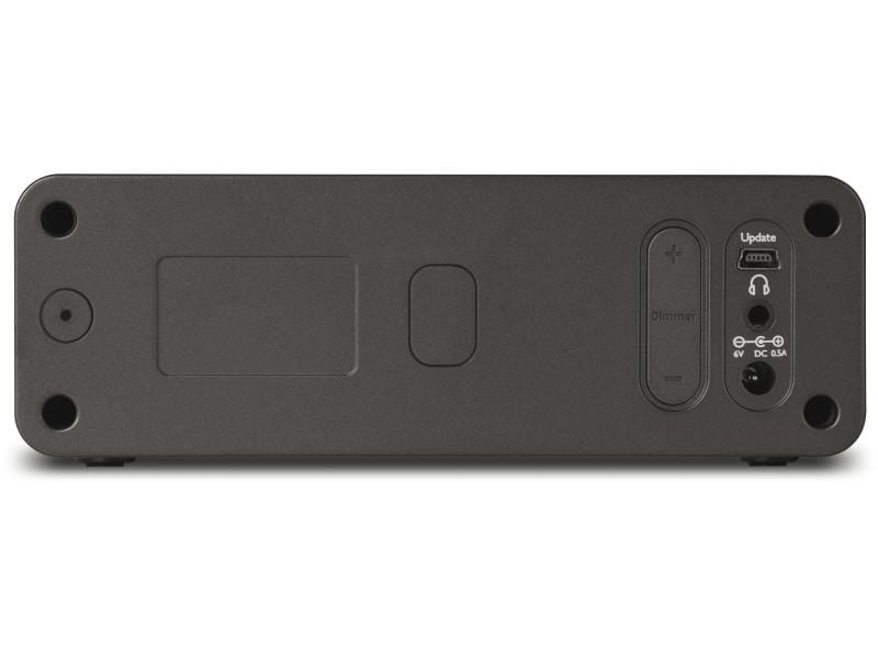 Technisat DigitRadio 51 Anthrazit DAB /UKW-Uhrenradio mit grossem LC-Display