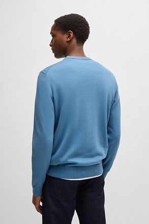 BOSS Pullover Kanovano Blauw 50471343-472 kopen