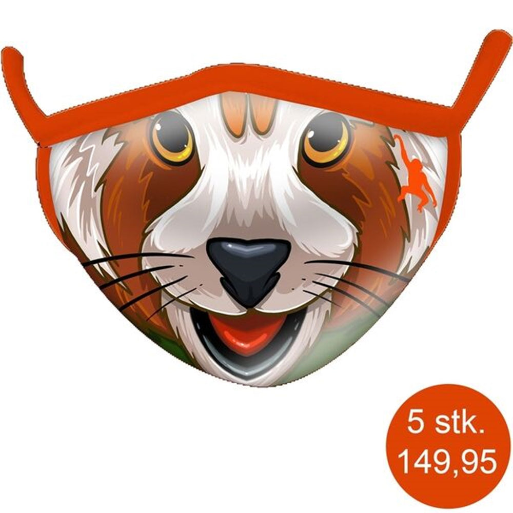Køb Wild Republic Facecover 2-lags Rød Panda