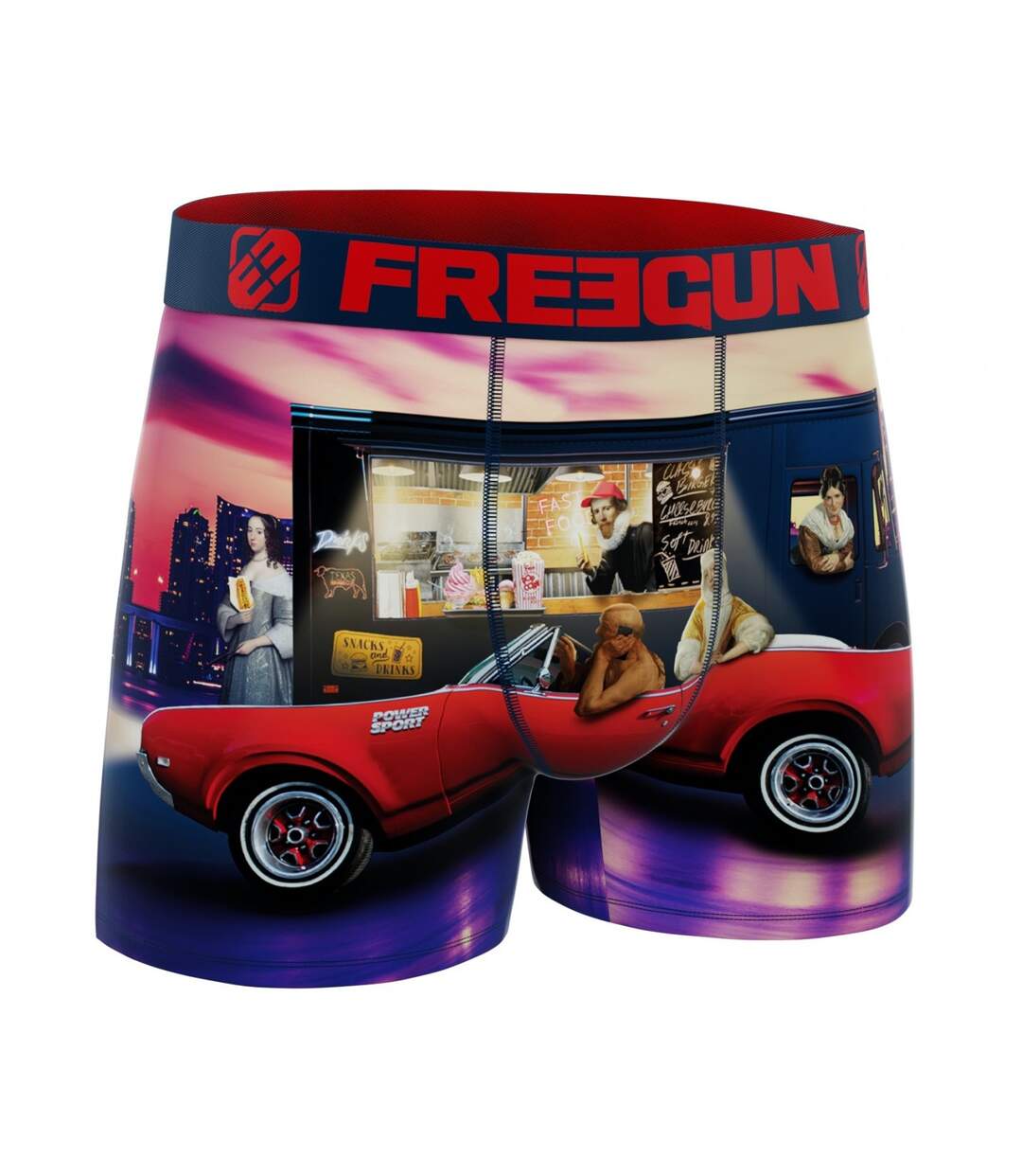 Boxer Homme Original, Caleçon Homme Stretch et Confortable