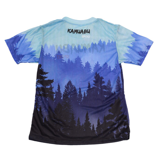 Camiseta de corrida da Floresta Kamuabu