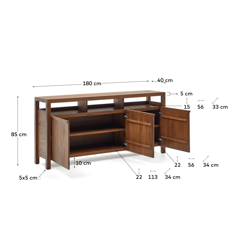 Kave Home Sashi dressoir 180x85