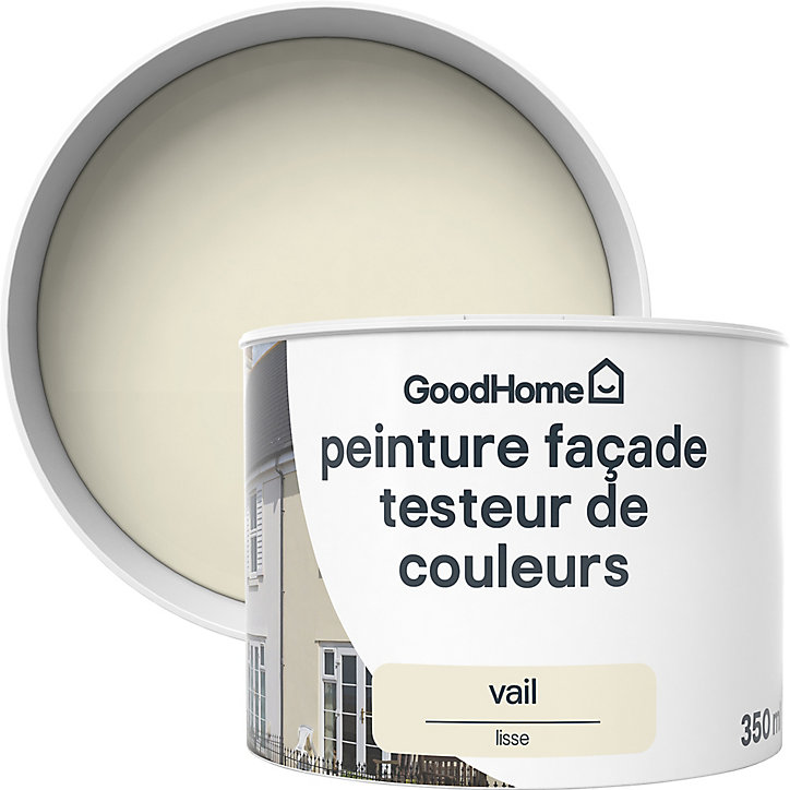 Testeur Peinture extérieure façade Vail GoodHome meulière mat 350ml