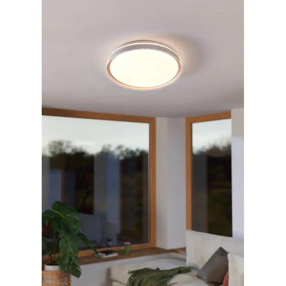 EGLO Seluci Plafonnière - LED - 49 cm - Wit