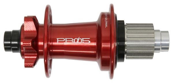 Moyeu Arrière Hope Pro 5 e-Bike 32 Trous | Boost 12x148 mm | 6 Trous | Rouge