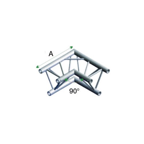 Milos Systems Pro-30 FT30-003 corner hoekstuk 90 graden