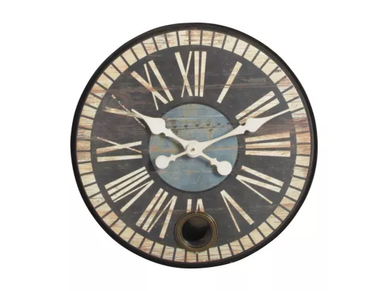 Horloge rétro avec balancier