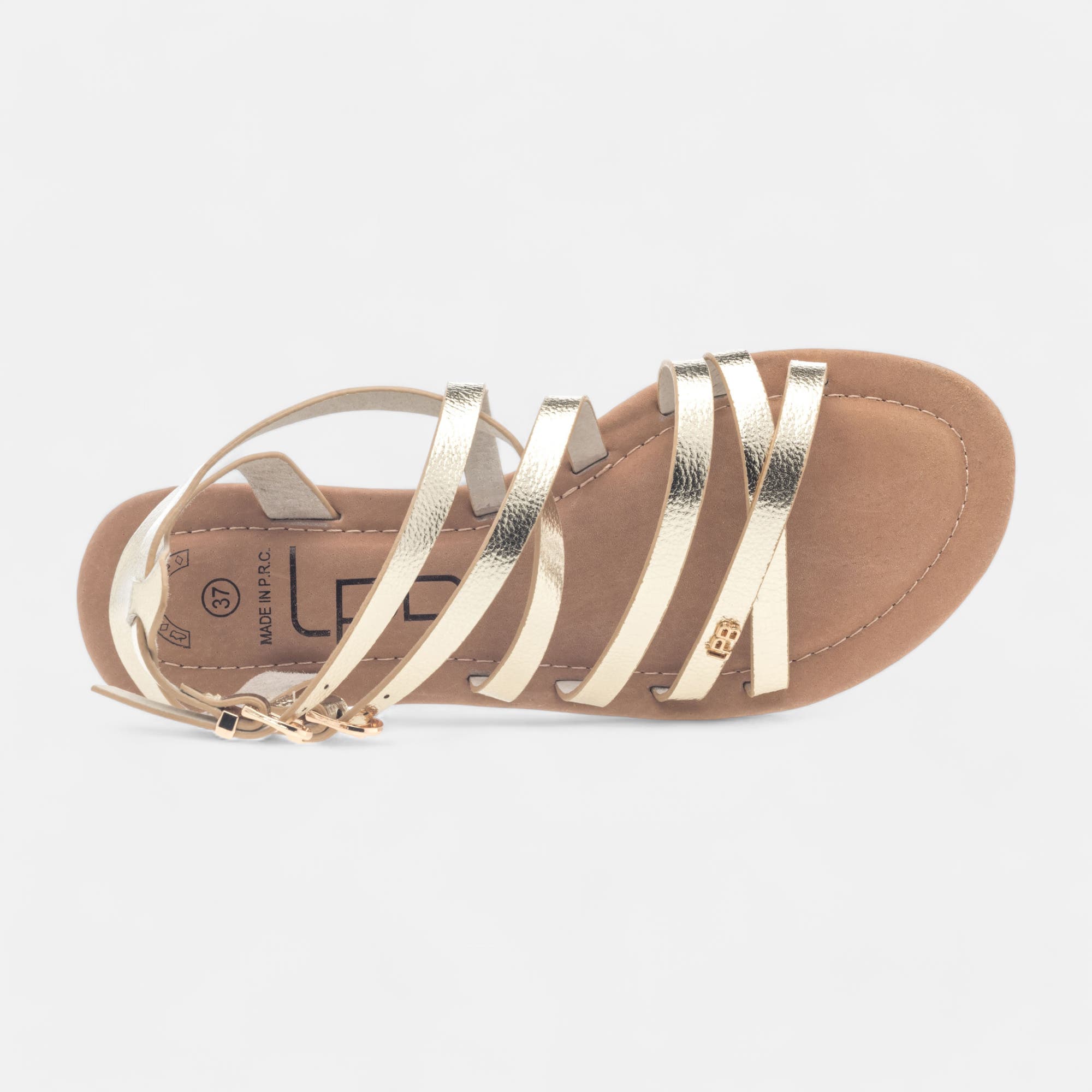 Nu-pieds Femme or