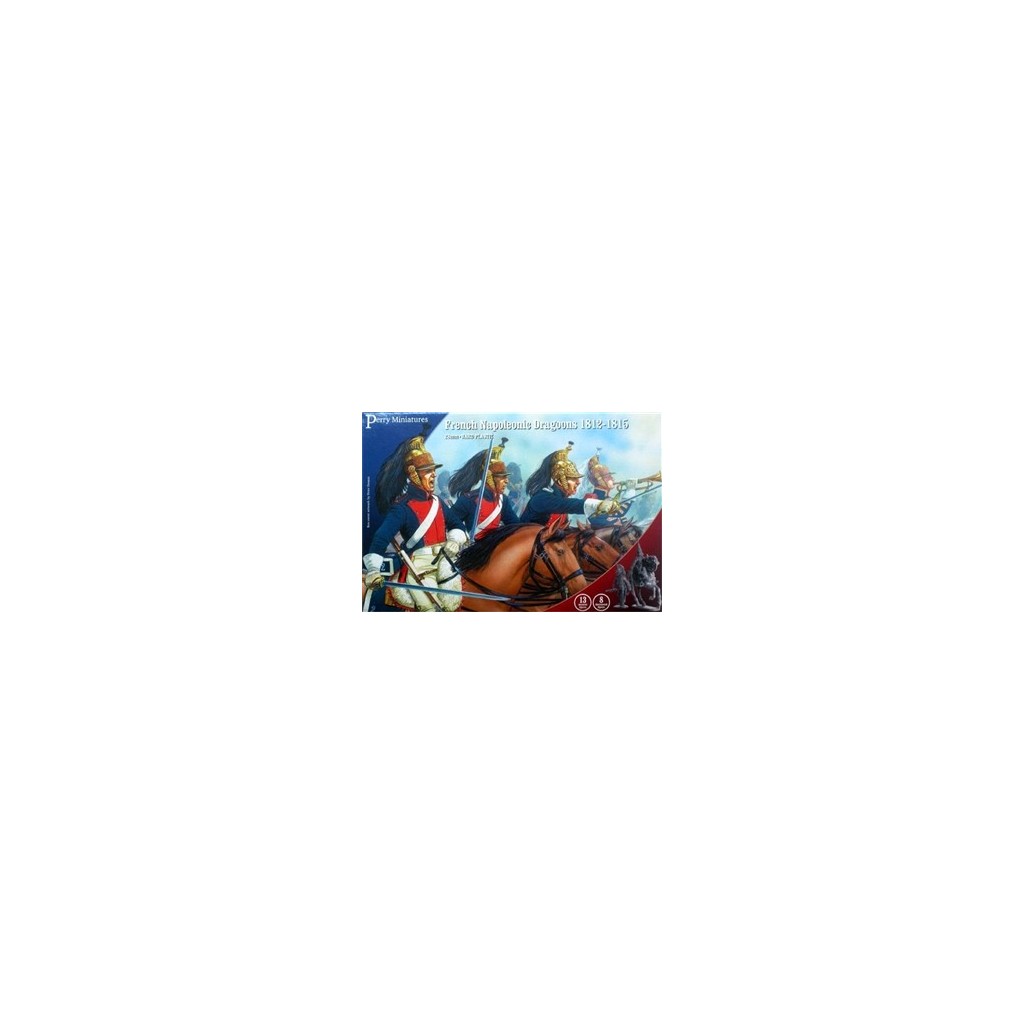 French Napoleonic Line Dragoons (13 mounted, 8 dismounted)