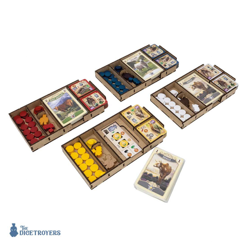 Rangement pour Boîte Dicetroyers - Great Western Trail (Seconde Édition)