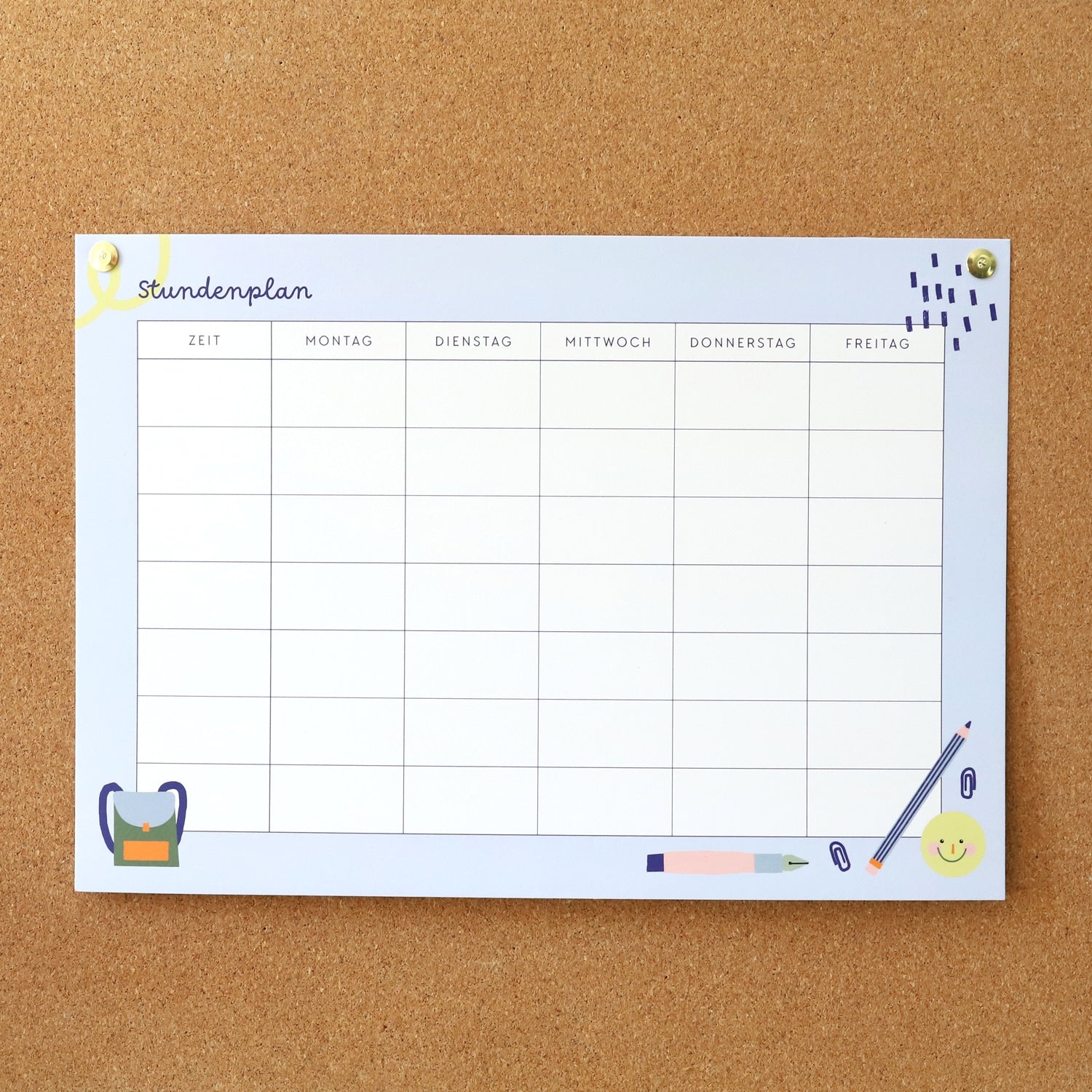 Stundenplan A4 „Schulkind“