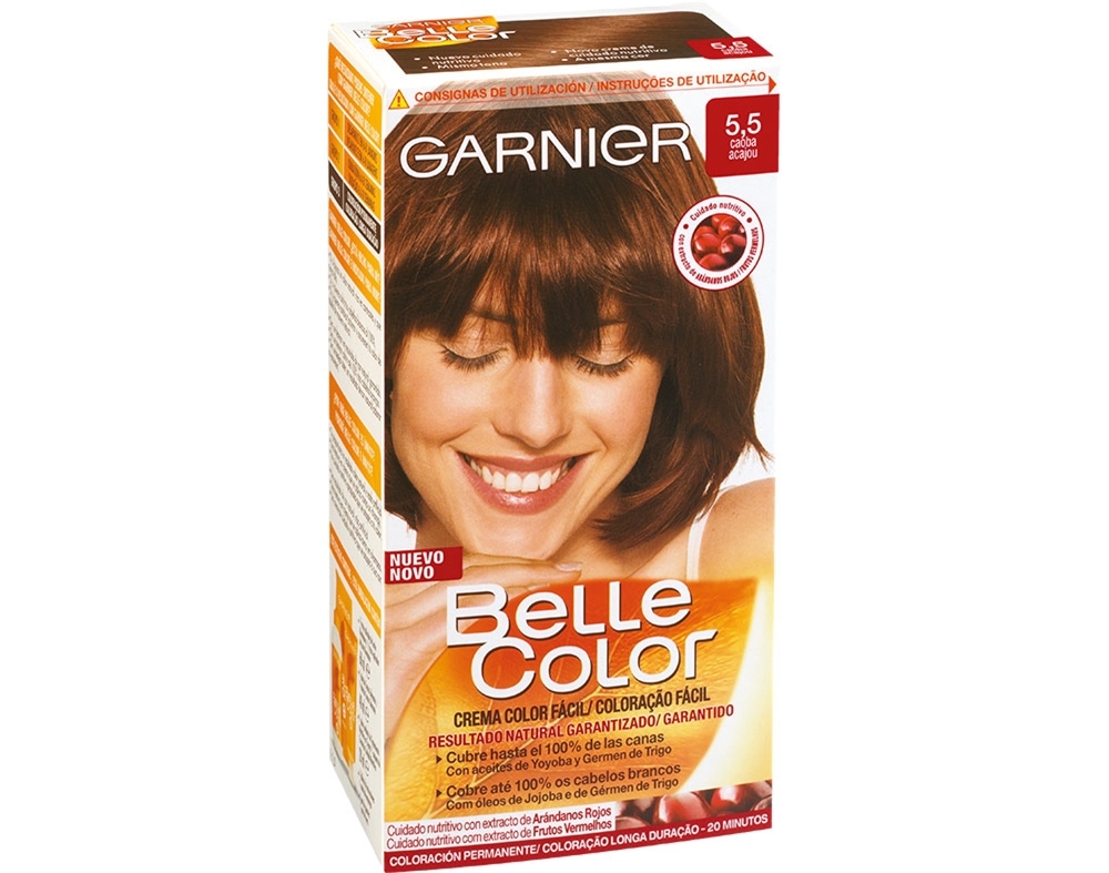 COLORAÇÃO BELLE COLOR LONGA DURAÇÃO Nº5.5 ACAJOU UN