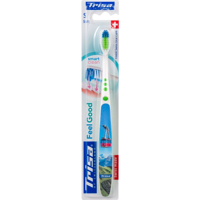 TRISA Feelgood Smart Clean Zahnbürste<br>1 Stück, soft