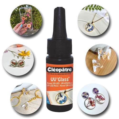 Cléopâtre Resin UV'Glass