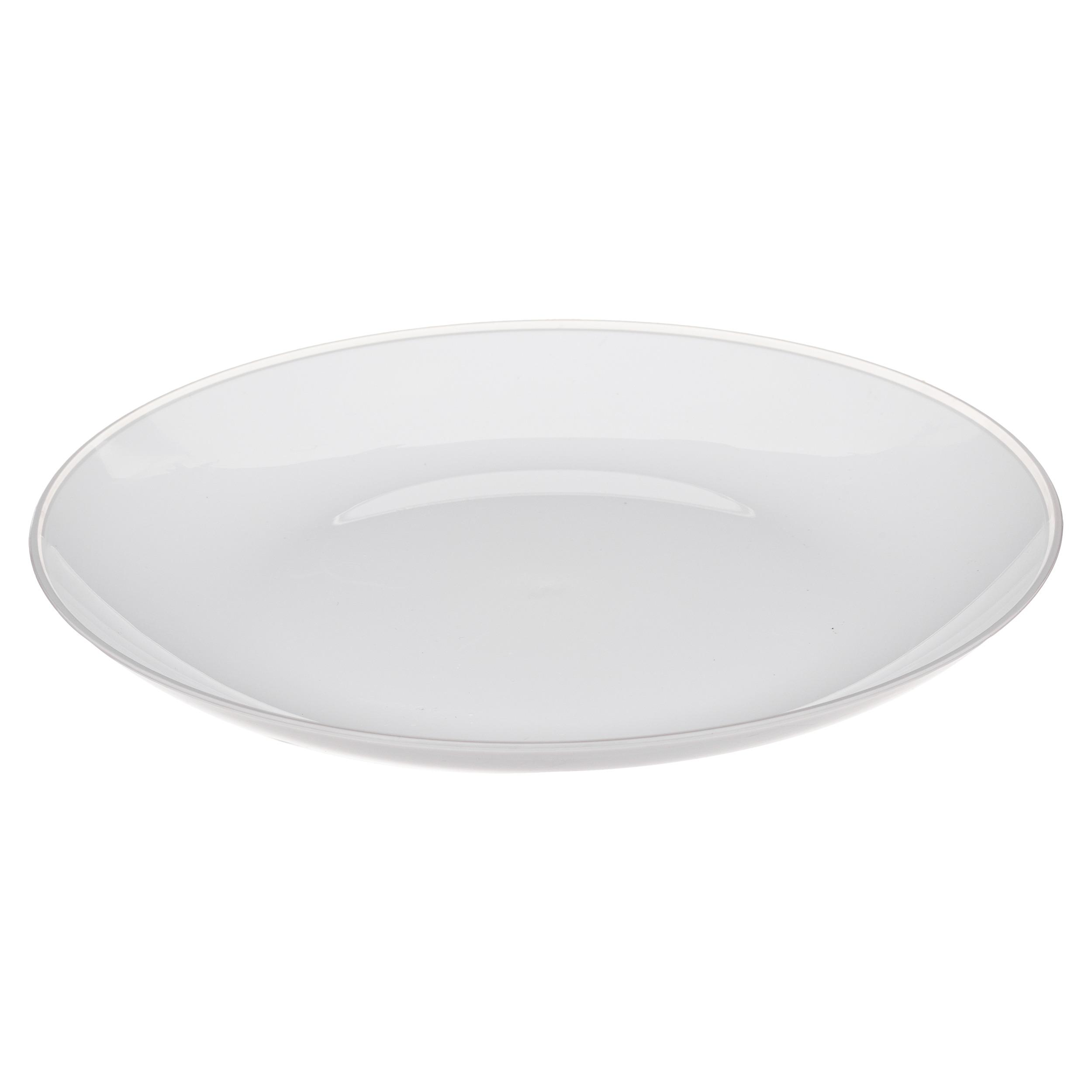 ASSIETTE SQUARE BLANC 25CM