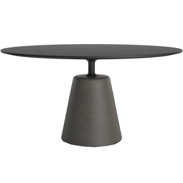MDF Italia Rock table tafel antraciet 140