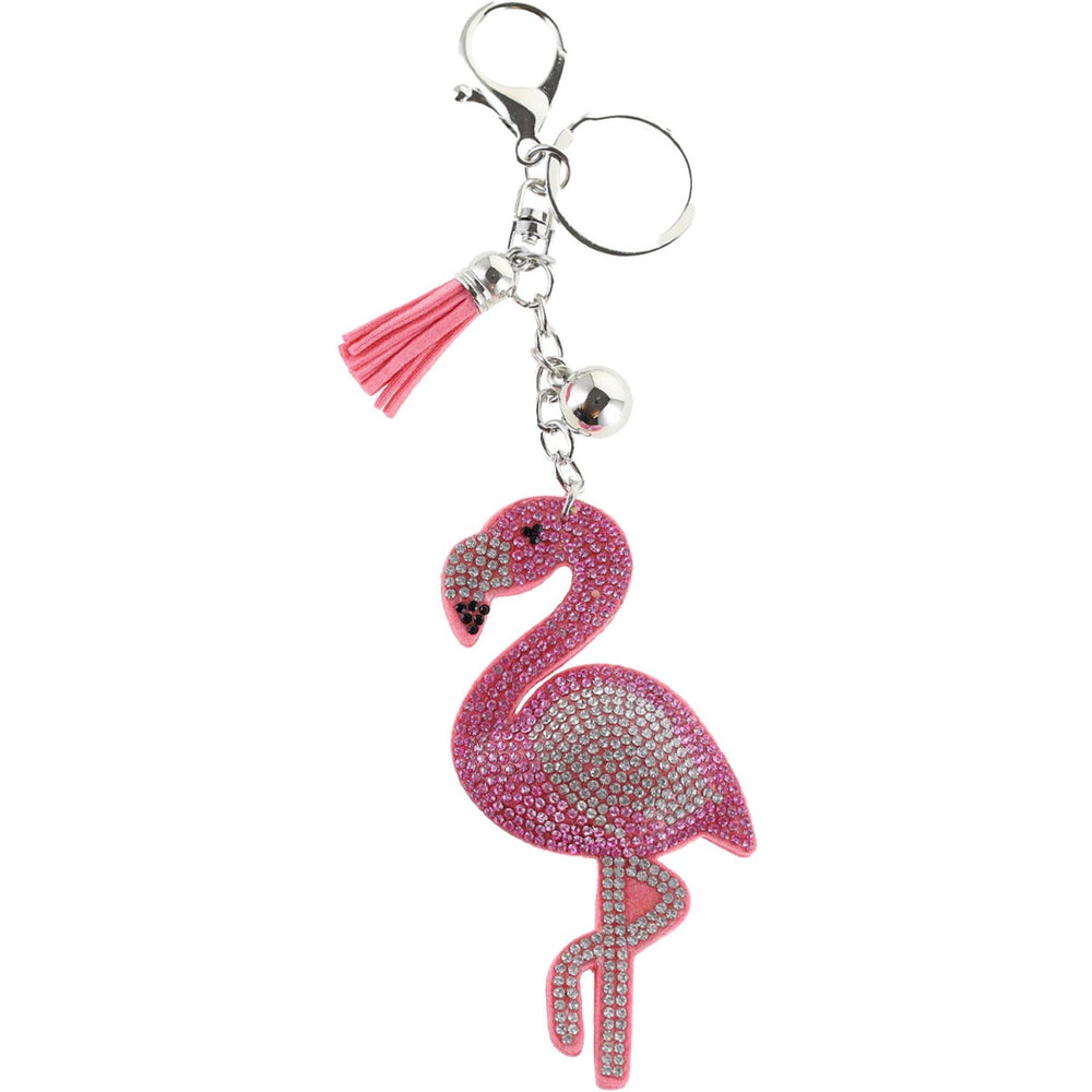 Køb Bow's by Stær Flamingo Nøglering - Pink