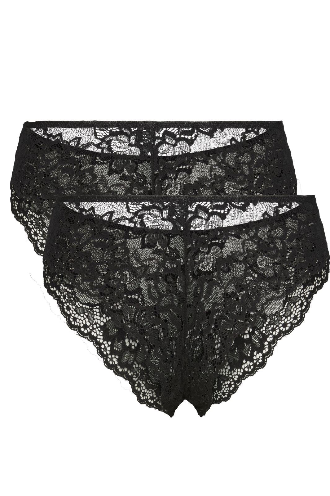 Pieces Pclina Lace Wide Brief 2-Pack