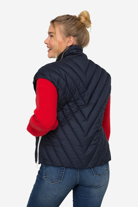 Steppweste, Stehkragen, Mix & Match