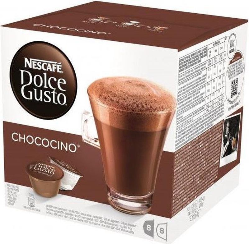 NESCAFÉ® Dolce Gusto® Chococino - Capsules - 8 Chocolade - 8 Melk
