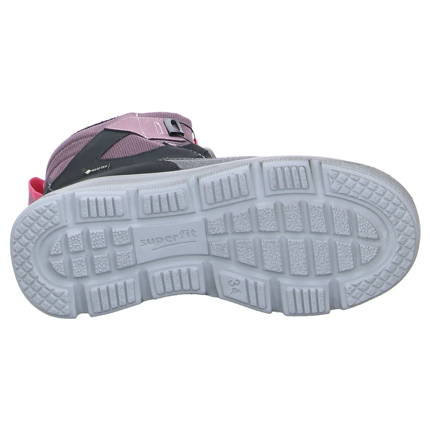 SUPERFIT Mädchen-Snowboot Membrane Violette Textil  Winterstiefel