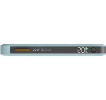 Powerbank FS5102U 10000 mAh, Türkis2x USB-C, 1x USB-A Fuel Series Teal Blue
