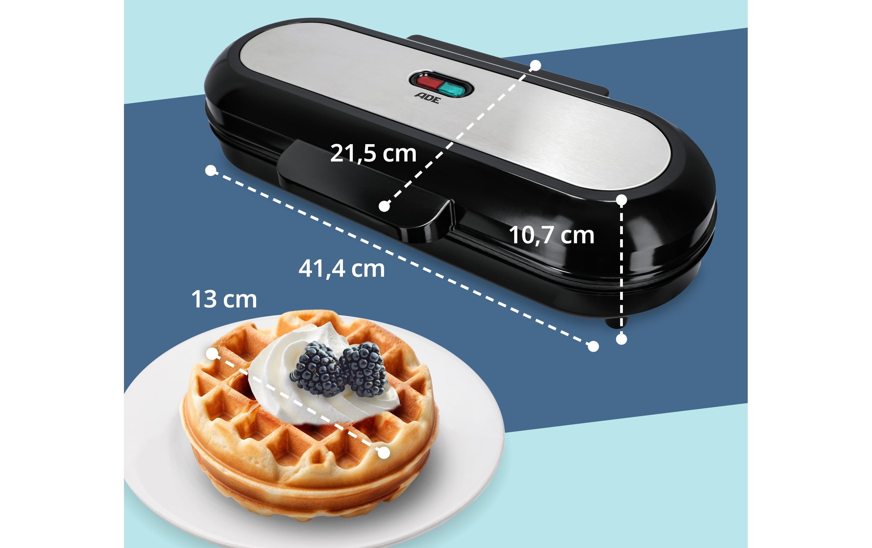 Waffeleisen XXL KA2304Waffeleisen zur Herstellung von belgischen Waffeln