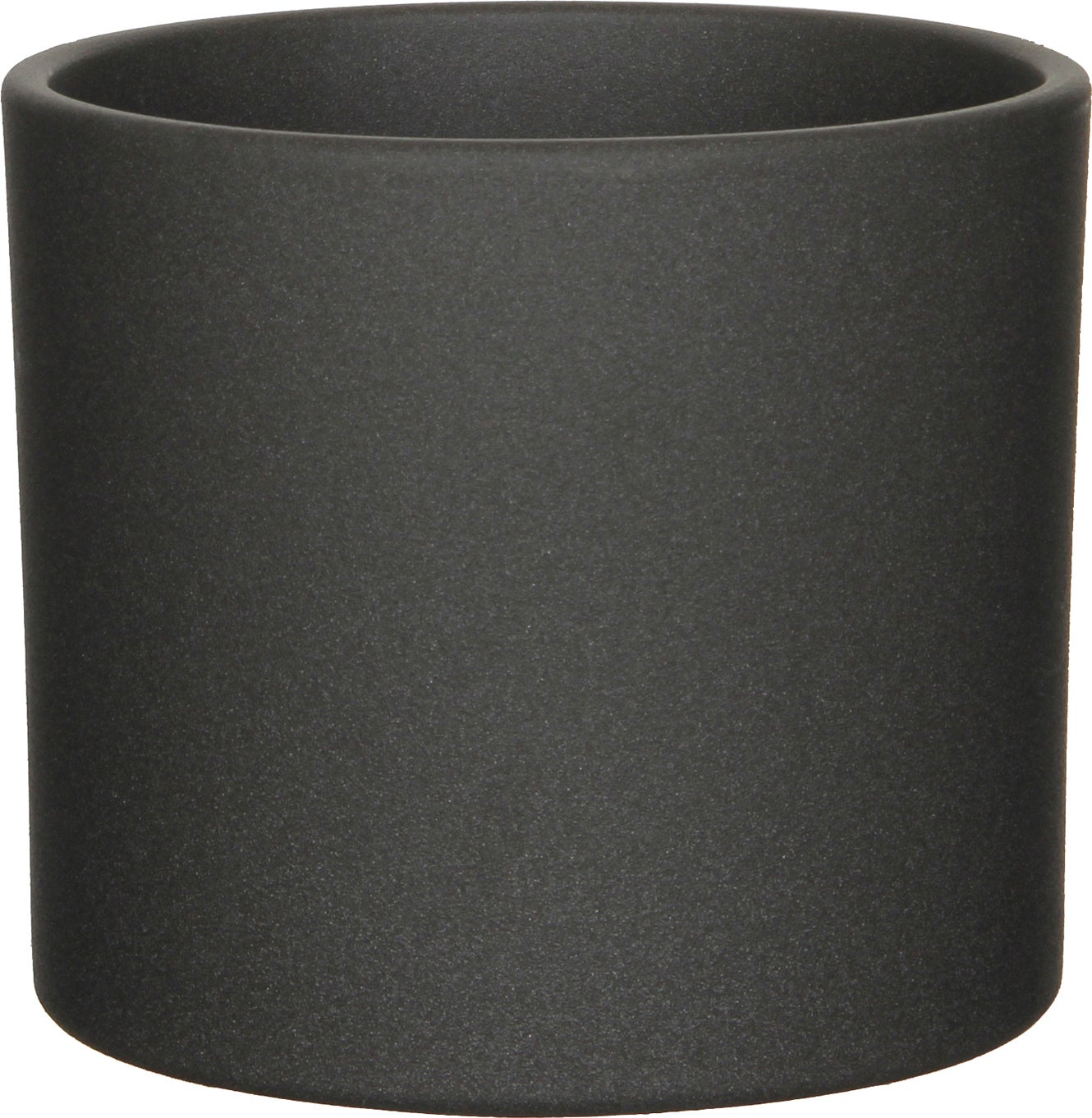 Mica Decorations pot Era rond D 17,5 H 14,5 cm mat donkergrijs
