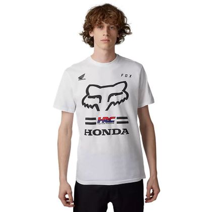 T-Shirt manches courtes Fox HONDA II - Blanc