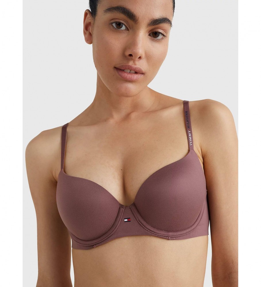 Sutiã Tommy Hilfiger Ultra Soft Lilás Meia Taça