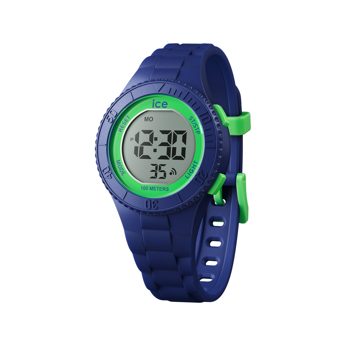 Montre ICE WATCH homme plastique bleu bracelet caoutchouc bleu