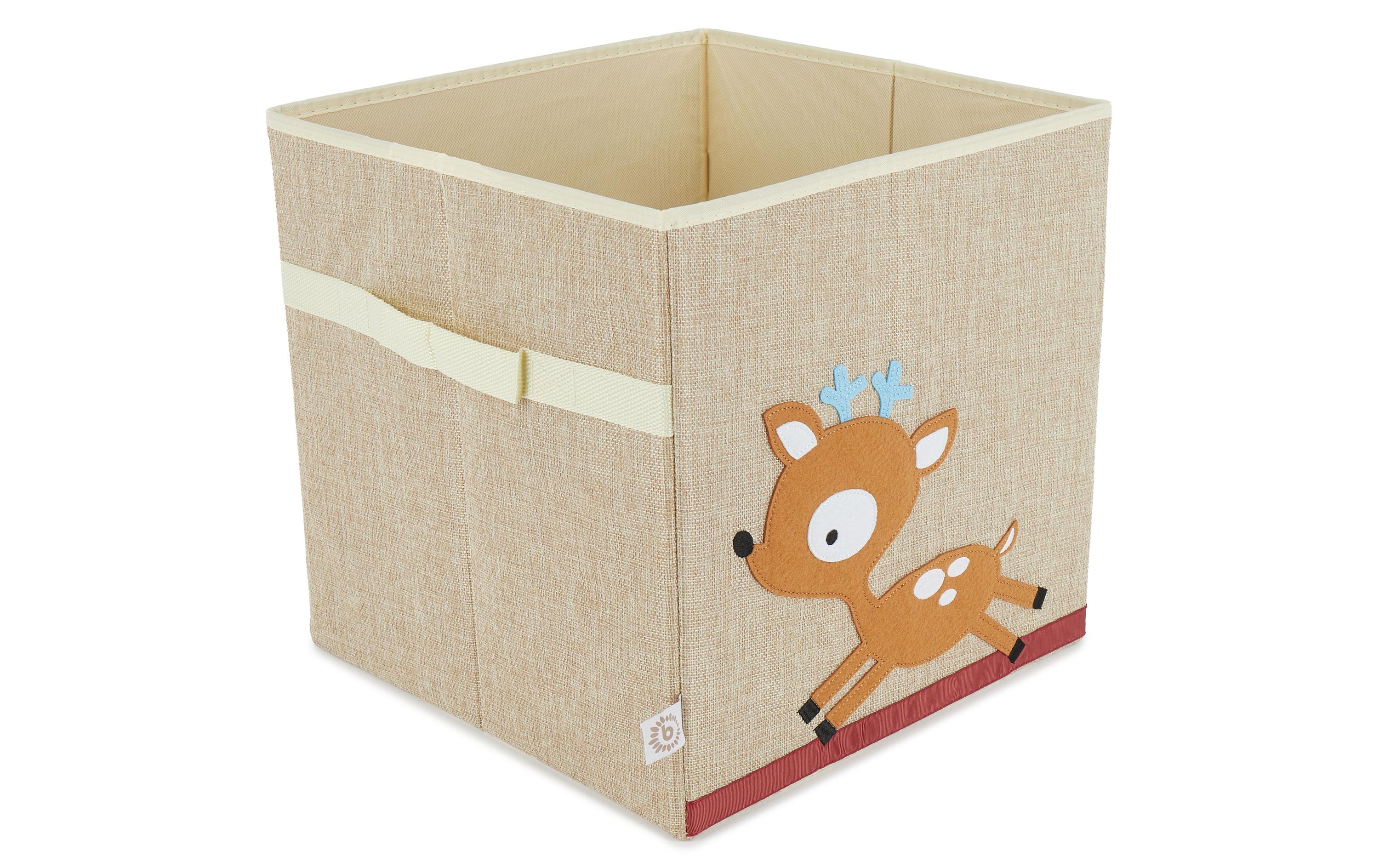 Spielzeugbox Reh 32 x 32 x 32 cmAufbewahrungsbox für Spielzeuge